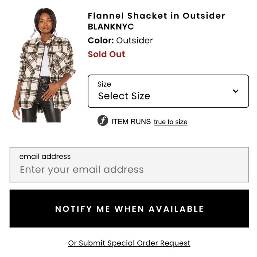 BLANKNYC shacket in outsider - Picture 2 of 4